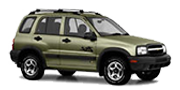 Chevrolet Tracker с 1998 по 2008